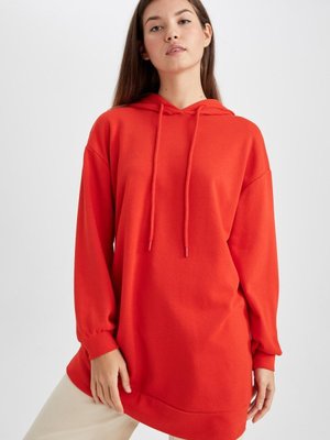 Relax Fit Kapüşonlu Sweatshirt Tunik