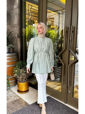 Sindy Tasarım Piliseli Gömlek