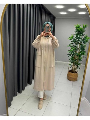 Puane Kapüşonlu Giy Çık Fermuarlı Kap Puane Kapüşonlu Giy Çık Fermuarlı Kap