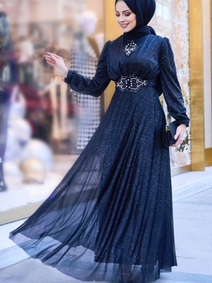 Sıyah Abiye Elbise