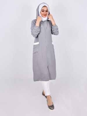 Tessettür Giyim Ayrobin Fermuarlı Yazlık Spor Kap