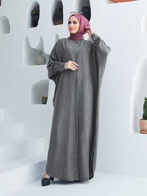 Abaya Gri