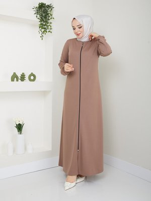 Namazlık Fermuarlı Ferace