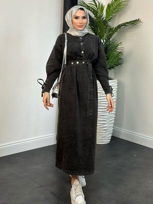 Lavin Kot Elbise Siyah Lavin Kot Elbise Siyah