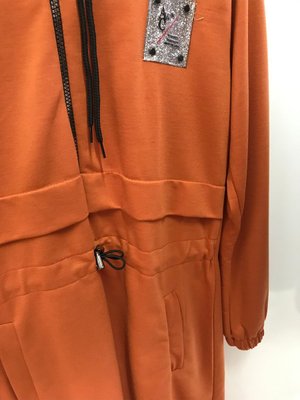 Turuncu Tunik Çeket Turuncu Tunik Çeket