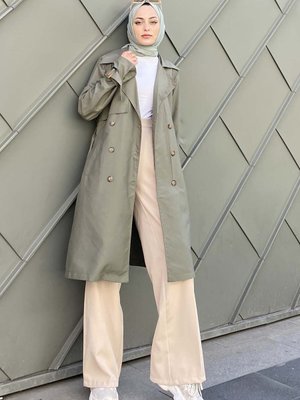 Klasik Kuşaklı Trenç