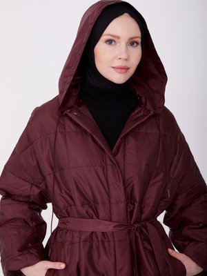 Seyyar Kapişonlu Kaban Mürdüm