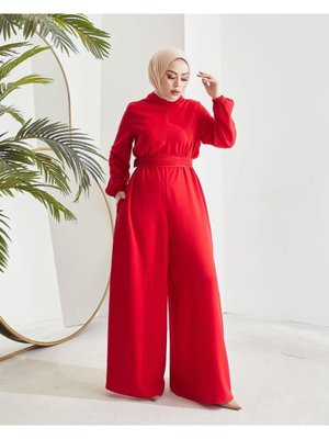 Bağlamalı Tulum Kırmızı