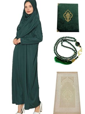 Namaz Seti Elbise Seccade İnci Tesbih Yasin Namaz Seti Elbise Seccade İnci Tesbih Yasin