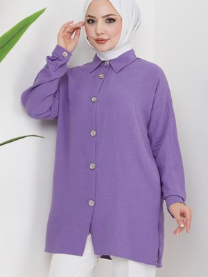 Aerobin Oversize Tunik Lila Aerobin Oversize Tunik Lila