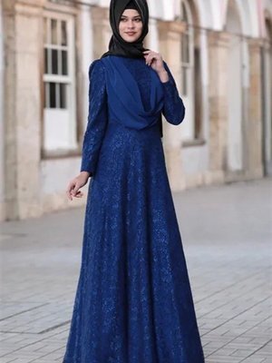 Saks Esila Abiye Elbise Saks Esila Abiye Elbise