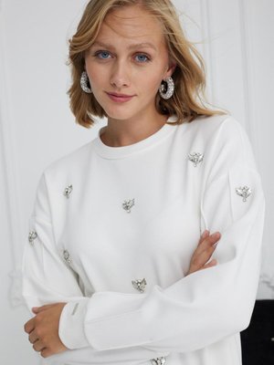 Renkli Taş İşlemeli Tunik