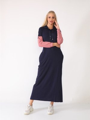 Yeni Kapüşonlu Kol Garnili Spor Elbise Yeni Kapüşonlu Kol Garnili Spor Elbise