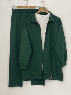 Boydan Fermuarlı İkili Takım