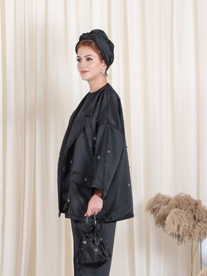 Larimar Takım Tesettür Abiye Elbise