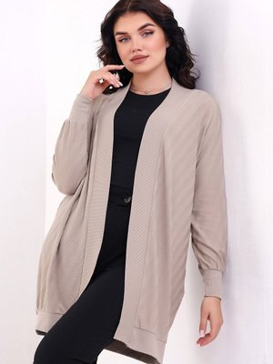 Vizon Italyan Reglan Düz Etek Uzun Kol Örme Jakarlı Esnek Penye Hırka & Hicab & Tesettür Hırka Vizon Italyan Reglan Düz Etek Uzun Kol Örme Jakarlı Esnek Penye Hırka & Hicab & Tesettür Hırka