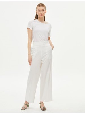 Basic Cepli Pantolon Ekru Sz