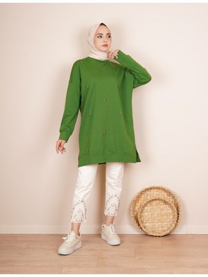 Serpme Taşlı Sweat Serpme Taşlı Sweat