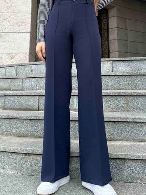 Çımalı Bol Paça Pantolon