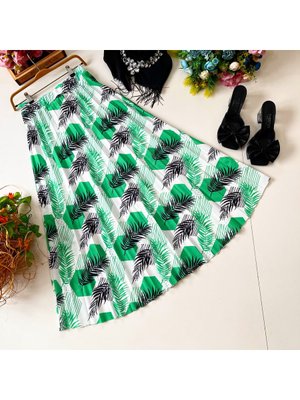 Etek Yeşil Astarsız