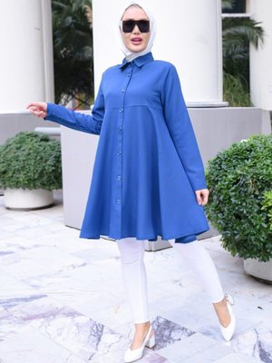 Önden Düğmeli Tunik