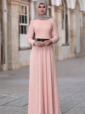 Pudra Şura Elbise Pudra Şura Elbise