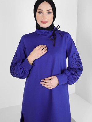 Desenli Eşofman Tunik