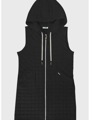 Kapüşonlu Kapitone Yelek