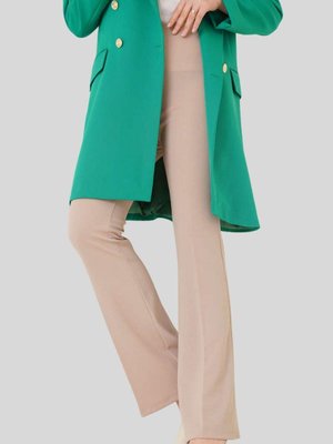 Taş Düz İspanyol Paça Pantolon