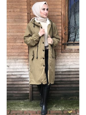 Mont Çıtçıt Kapüşonlu Mont Çıtçıt Kapüşonlu