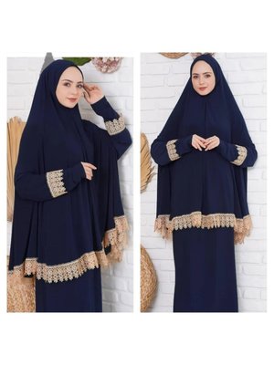 Başörtülü Namaz Elbisesi İki Parça Başörtülü Namaz Elbisesi İki Parça