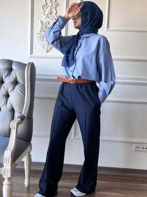 Chardon Pantolon Lacivert