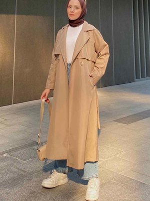 Hector Çentik Yakalı Trençkot