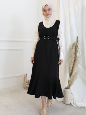 Eteği Volan Jile Siyah Eteği Volan Jile Siyah