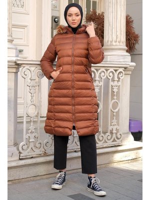 Taba Dolumlu Şişme Mont