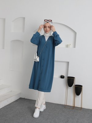 Düğmeli Yazlık Standart Kap/tunik