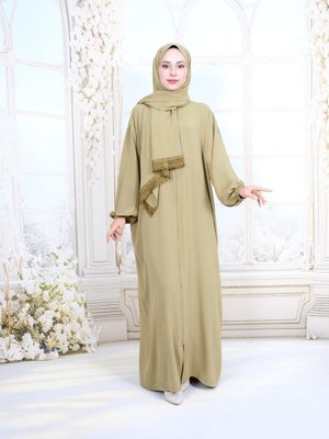 Namaz Elbisesi Yağ Yeşili Namaz Elbisesi Yağ Yeşili