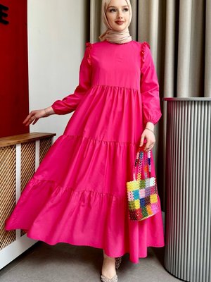 Bondia Pembe Elbise