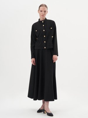 Elite Çelik Örme Cepli Hırka Siyah