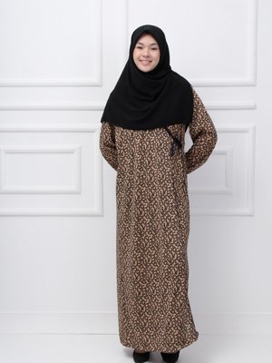 Bağlamalı Pamuklu Namaz Elbisesi