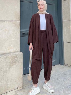 Havuç Model Kimono Takım