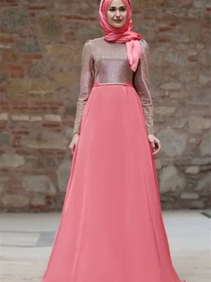 Gülce Yavruağzı Abiye Elbise Gülce Yavruağzı Abiye Elbise