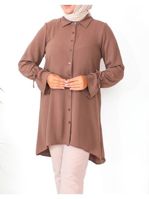 Büyük Beden Asimetrik Tunik