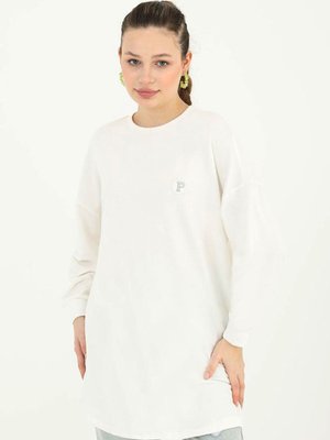 Ekru Puane Relax Tunik