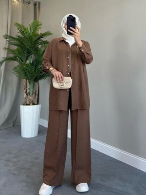 Berry Keten Takım Kahverengi