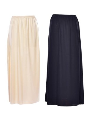 Etek Altı Astar 2li Bej Ve Siyah