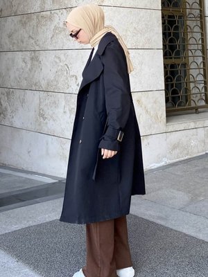 Klasik Kuşaklı Trenç