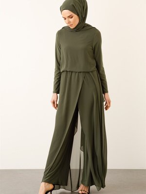 Arkası Ip Geçişli Tulum Arkası Ip Geçişli Tulum