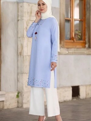 Mavi Efil Tunik Mavi Efil Tunik