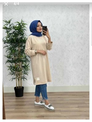 Süper İki İplik Spor Model Armalı Tunik